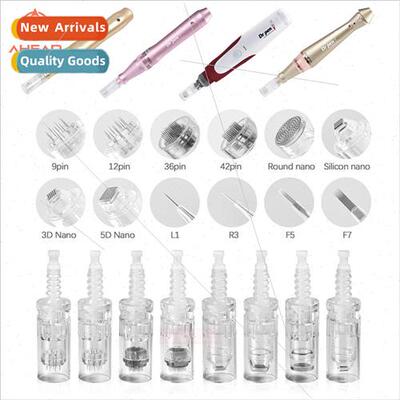 Electric Microneedle Needle White Transparent Bayonet Spiral