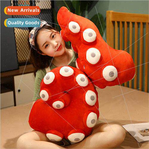 New creative octopus foot arm pillow hand cover cute plush n