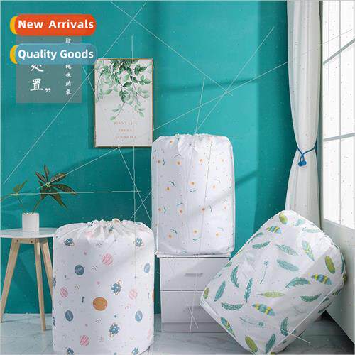 Small fresh peva quilt storage bag cartoon dustproof clothes