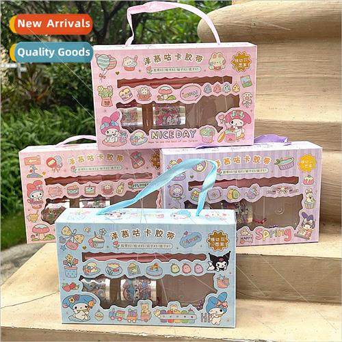 Section Guca Tape Teenage Heart Cartoon Cute  mple Set Creat