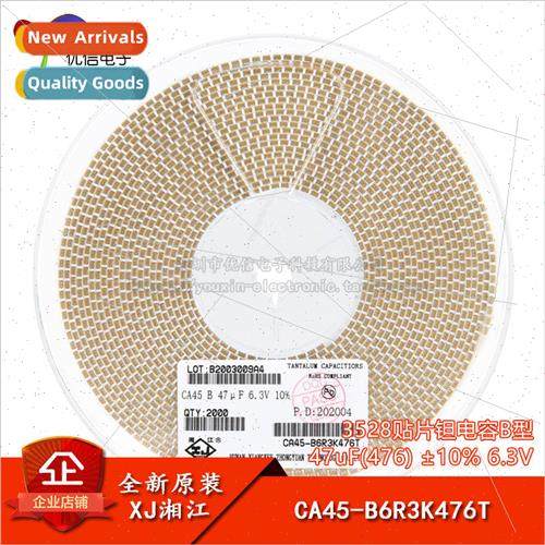 /3528 Chip Tantalum Capacitor Type B 47uF ±10% 6.3V CA45-B6