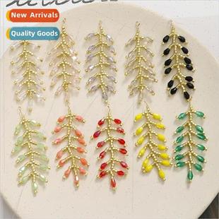 crystal weavi garden handmade Summer diy long colorful wheat