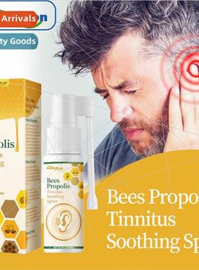 Propolis Tinnitus Care Spray Relieve Tinnitus Ear Discom适用