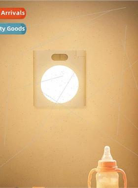 Rotating infinitely dimmable night light switch body sensor