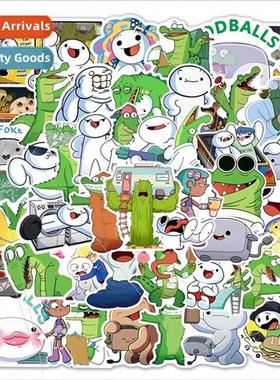 50 new Oddballs big white crocodile graffiti stickers trolle