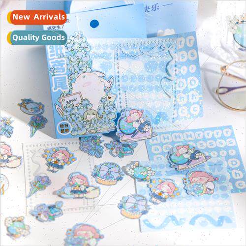 Material package autumn hymn series cute cartoon shaped diy