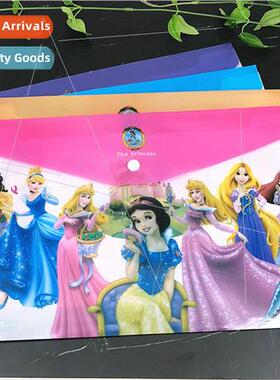 New Snow White File Bags Creative ery Cute A4 Cartoon Buckle