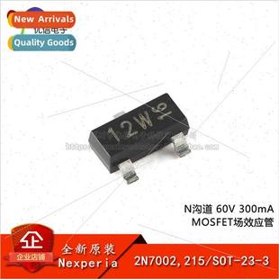 Channel 2N7002 60V Field SOT MOSFET 215 Effe 300mA