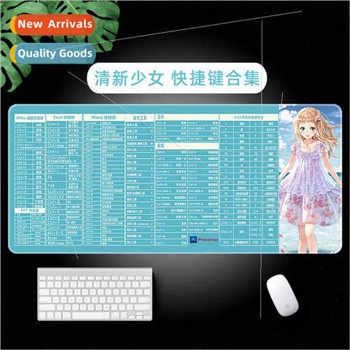 New pr quick mouse pad oversized desk pad ps office office c