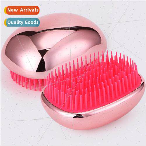 oval smooth hair comb egg-shaped massage comb multi-tooth co