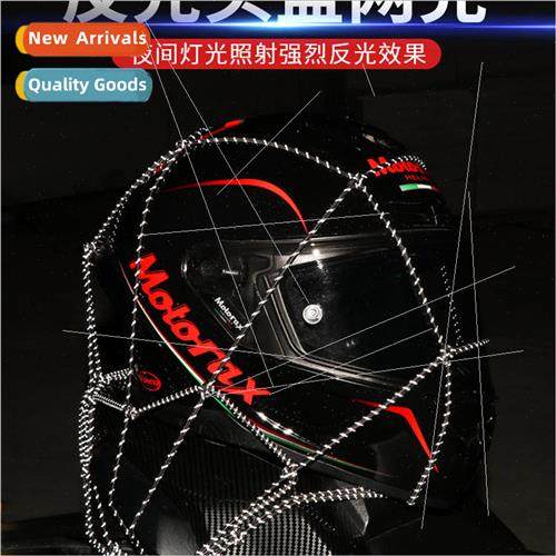 Motorcycle luggage net helmet miscellaneous mesh pockets fue