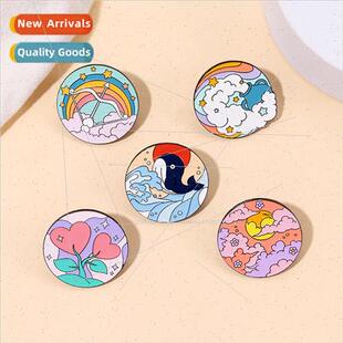 landscape round alloy and dolphin arrow waves Bow rainbow