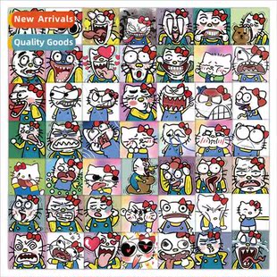 emoticon cat stickers burst kitty change