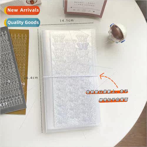 Sticker Organizer Handbook Tape Illustrated Large Capacity O