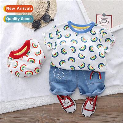 Boys summer dress 适用eign childrens clothes summer thin sec