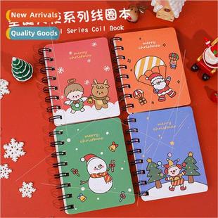 childrens book flipbook handbook note Christmas student coil