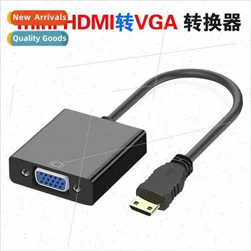 mini HDMI to VGA Adapter Cable HD Converter Computer Connect