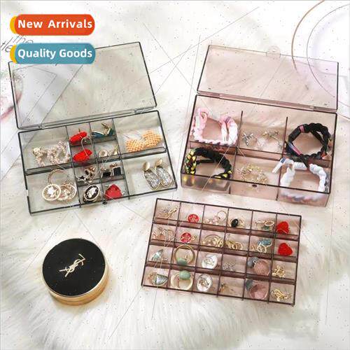 Jewelry organizer decorative box dust box earrings earrings