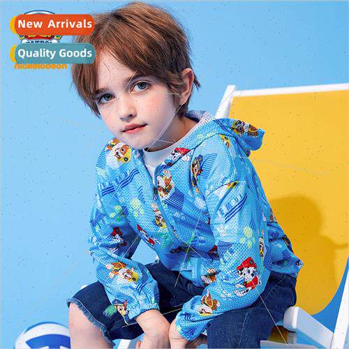 Woof Woof Kids Jacket Hooded Zipper Shirt Mesh Breathable 20