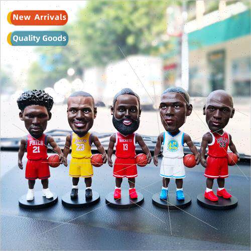 Basketball star small doll indoor ornament creative doll bal