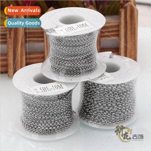 diy jewelry accessories materials rust titanium steel chain