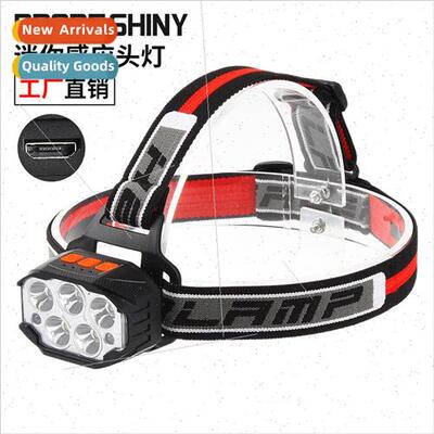New LED multifunctional induction headlamp built-in mini out