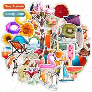 retro grain surfing new datin vacation Meishi summer wind