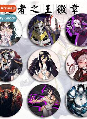 Anime badges overlord undead king anime  badge brooch pendan