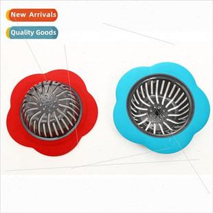 Creative kitchen tools mesh drain flower type sink floor dra
