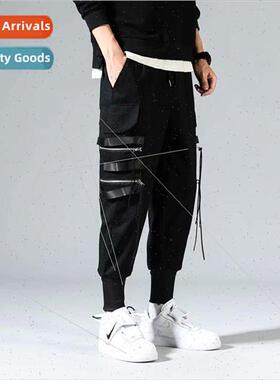 2021 Diablo high set hip-hop loose pants mens work pants ins
