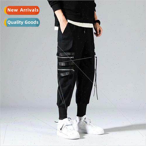 2021 Diablo high set hip-hop loose pants mens work pants ins