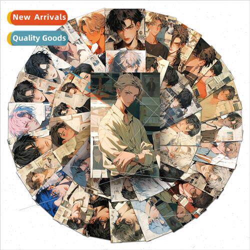 50 retro Hong Kong  teenagers high cold bully general boy ne
