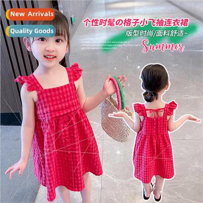 2022 new baby girl sweet 适用eign  princess dress girls summ