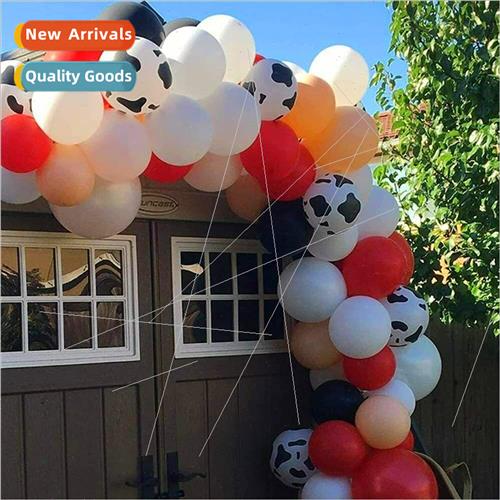 New Cow Theme Balloon Arch Garland Set Childrens Birthday Pa