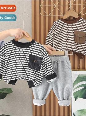 Spring new boys Korean clothes in small children casual long