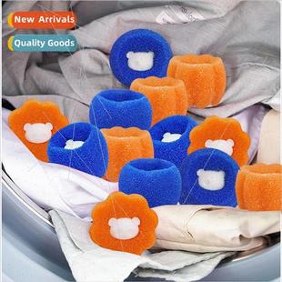 Balls Anti tangle Cartoon Laundry Sticky Was Sponge