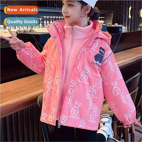 Girls fall and winter  rushing jacket 2023 new 适用eign  gir