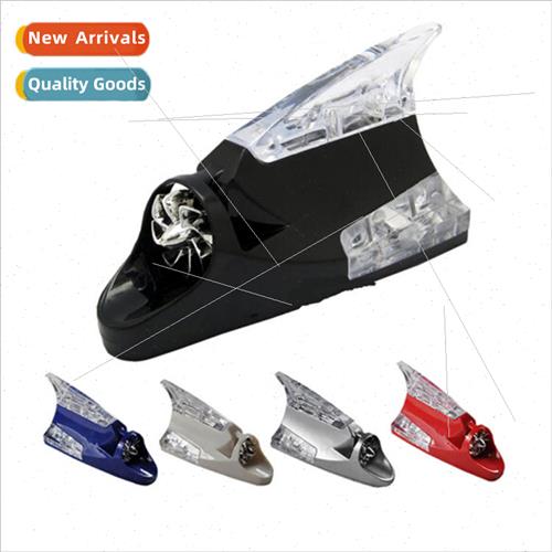 Car wind power lights shark fin blinker lights decoration li
