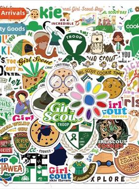 50 Movie Girl Scout Stickers Personalized Decorative ggage P