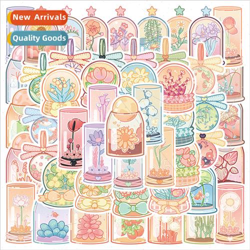 50 Cute Pink Cute Flower Doodle Stickers ggage Guitar Skateb