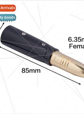 New Gold-plated 6..35 Female to xlr Male Audio Cable Plug No