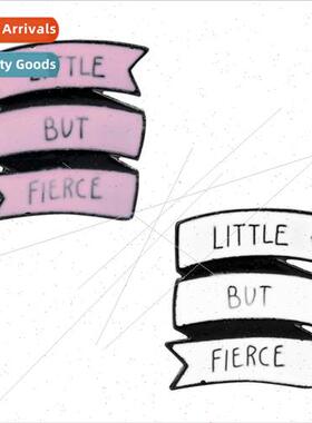 2019 New LITTLE BUT FIERCE Brooch Pin Pin Metal Collar Micro