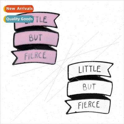 2019 New LITTLE BUT FIERCE Brooch Pin Pin Metal Collar Micro