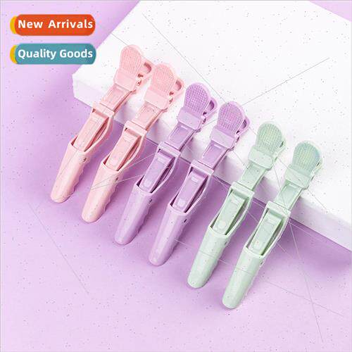 Candy-colored crocodile clips positioning styling zoning cli