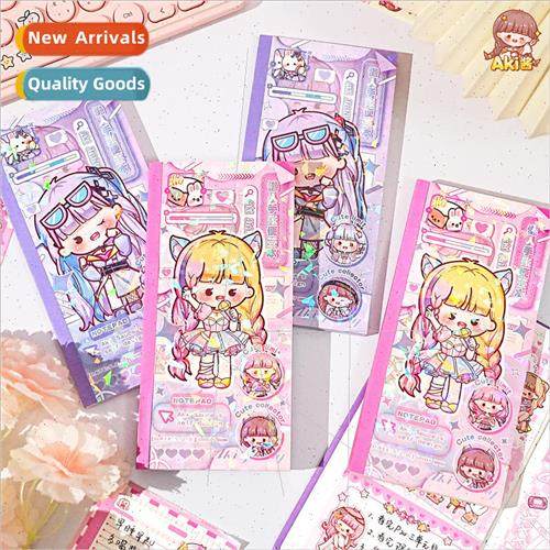 ZiYi Aki sauce lazy sticky note book handbook book full colo