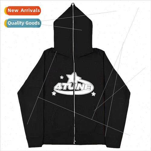 2023 Dark Sweatshirt Mens and Womens Hoodie Gothic Couple Ha