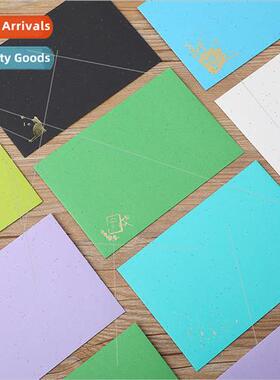 Envelope Creative Small Fresh Stamping Western Envelope mple