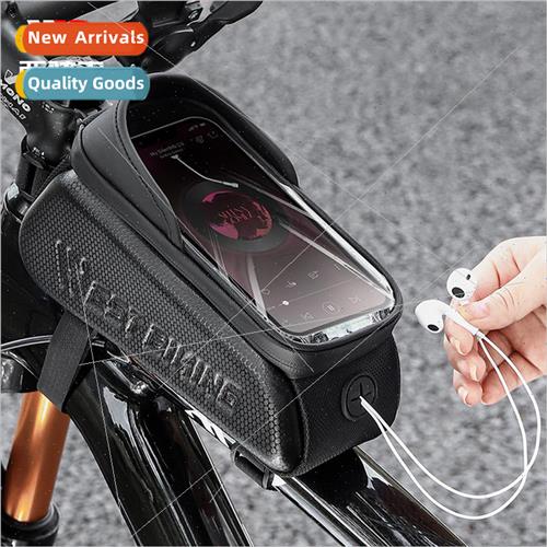 Bike bag cycling hard shell bag front bag front beam bag cel