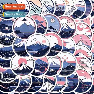 graffiti stickers with cartoon decorated planet can