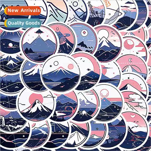 52 cartoon planet graffiti stickers can be decorated with ce